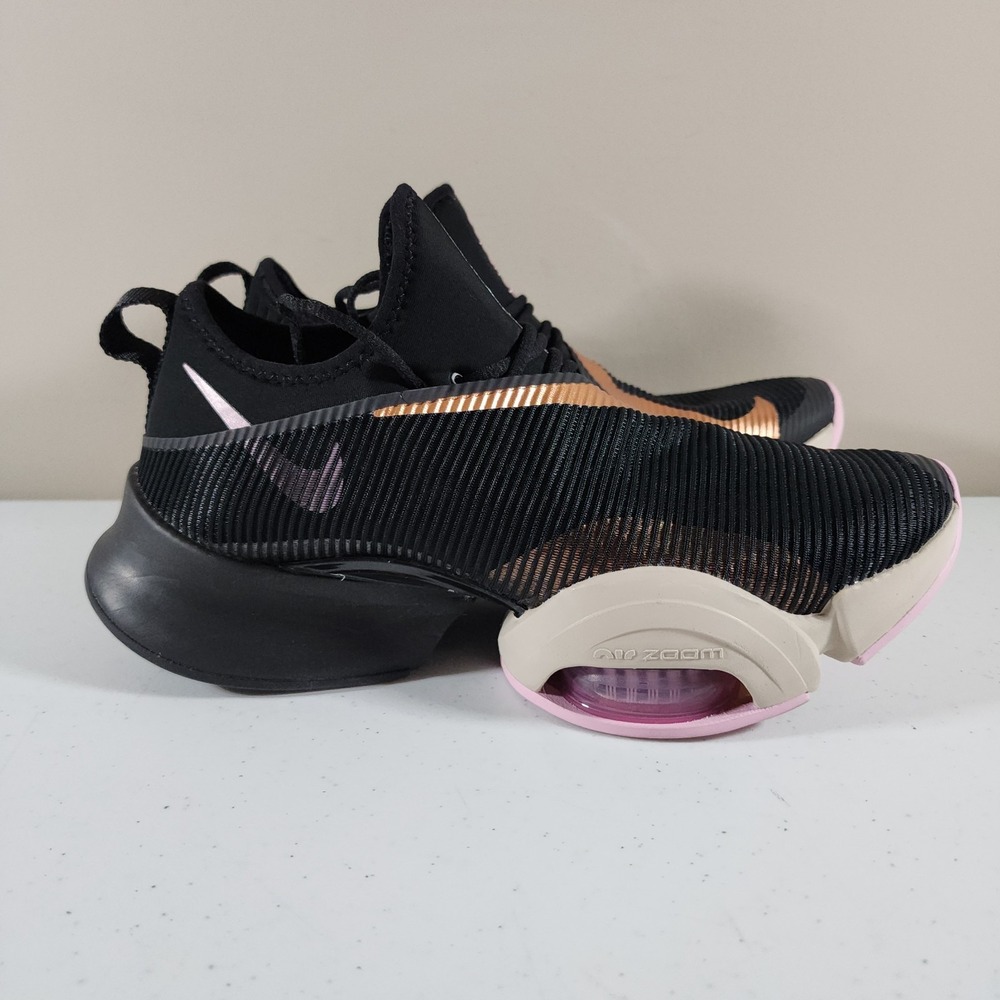 Nike Air Zoom SuperRep Black Metallic Copper BQ7043-086 Womens Size 9.5 - Picture 8 of 13